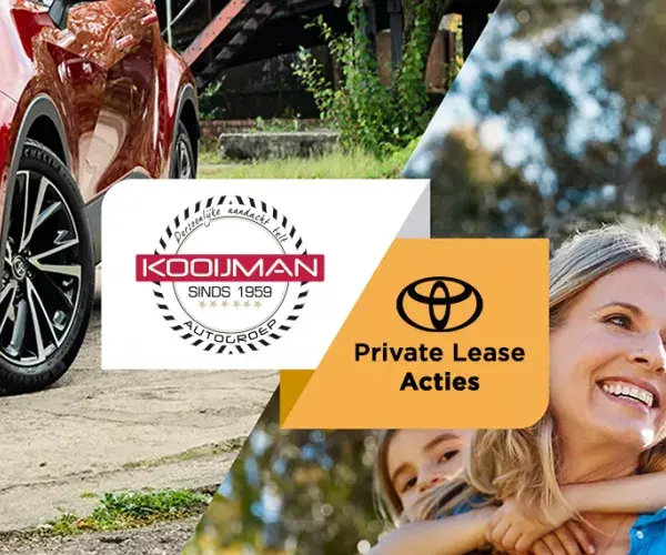 toyota private lease kooijman autogroep