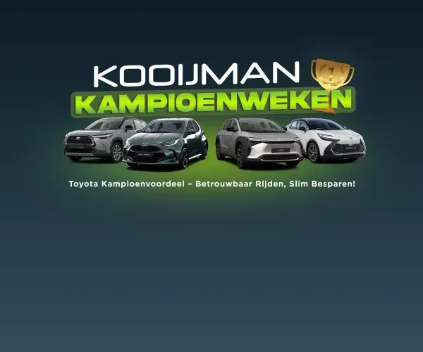 kooijman kampioenweken toyota