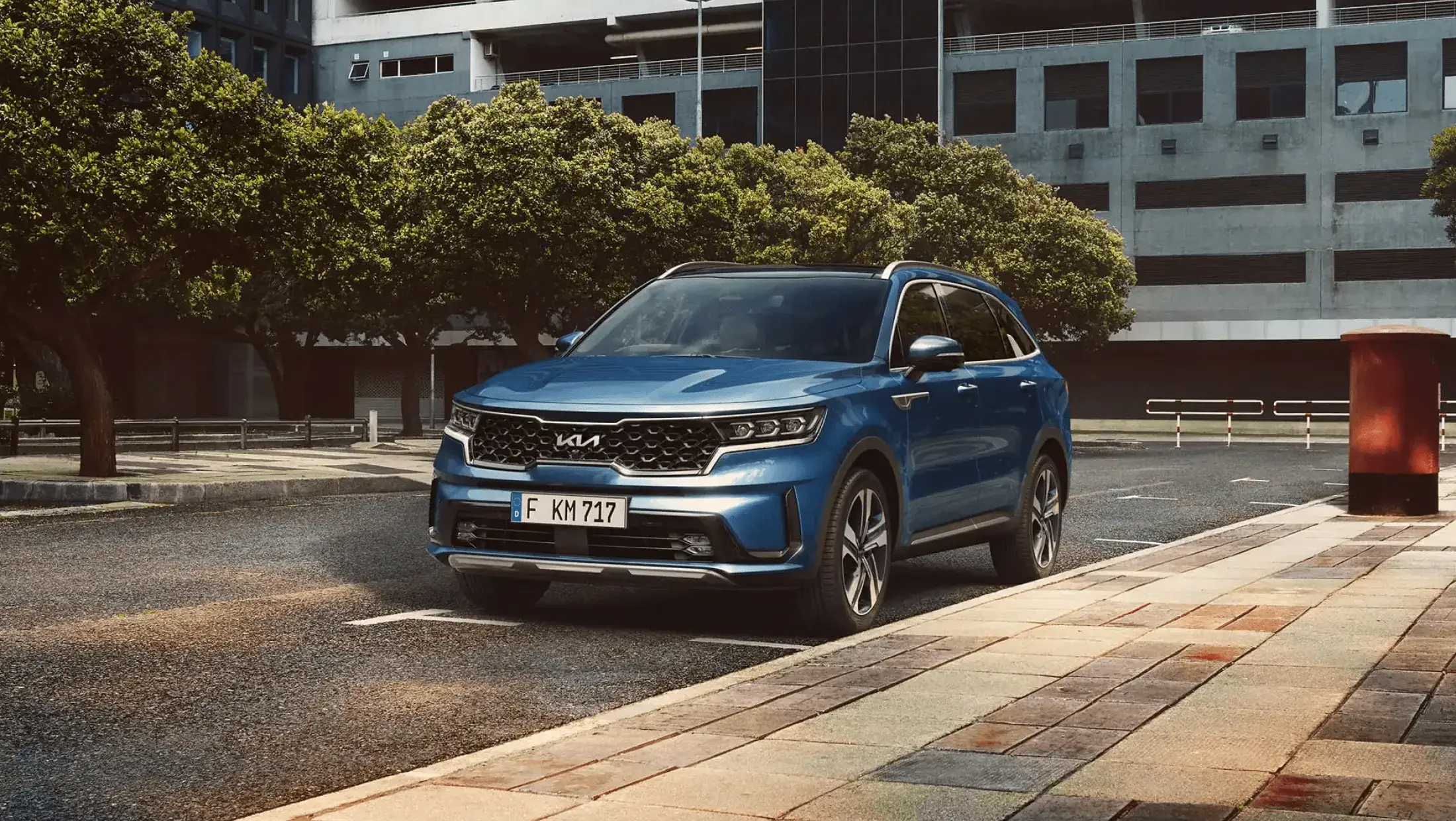 Sorento phev blauw