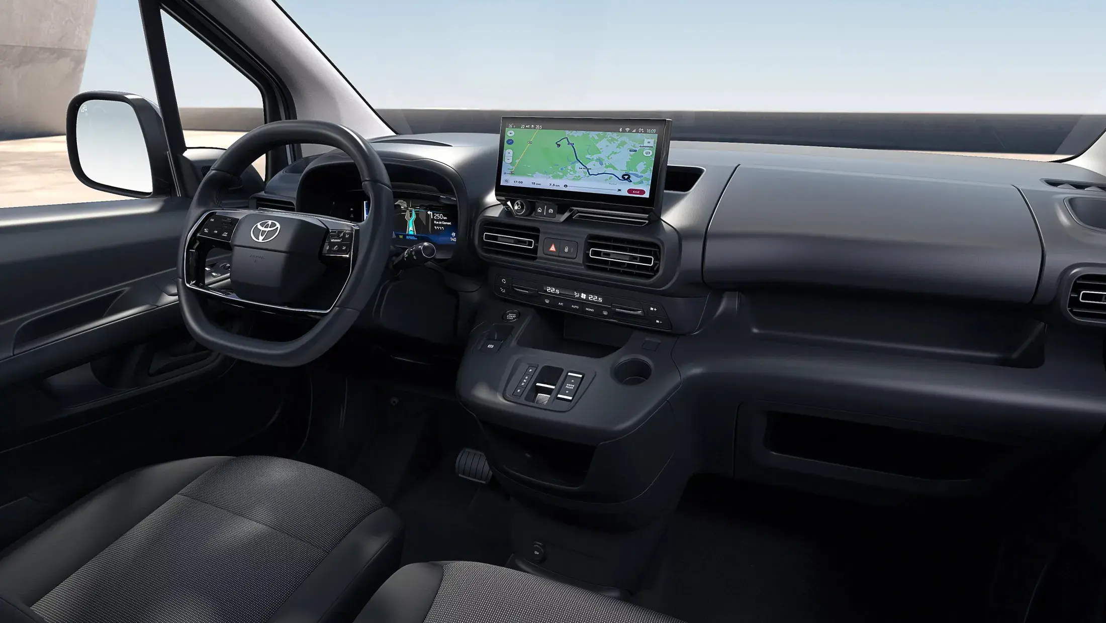 Toyota Proace City interieur Kooijman Autogroep