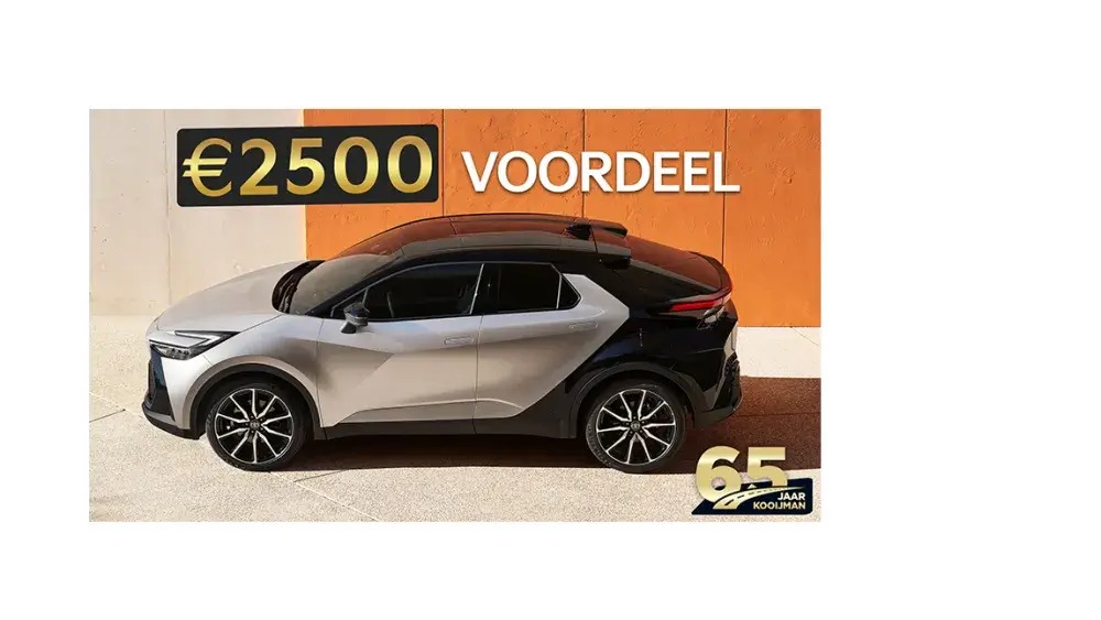 c-hr 2024 actie kooijman autogroep