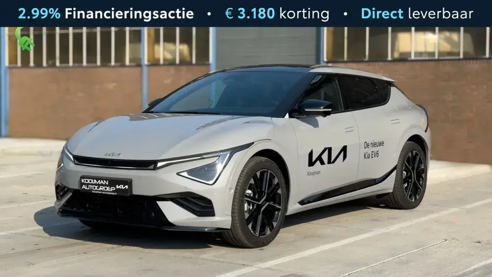 kia ev6 actie kooijman autogroep