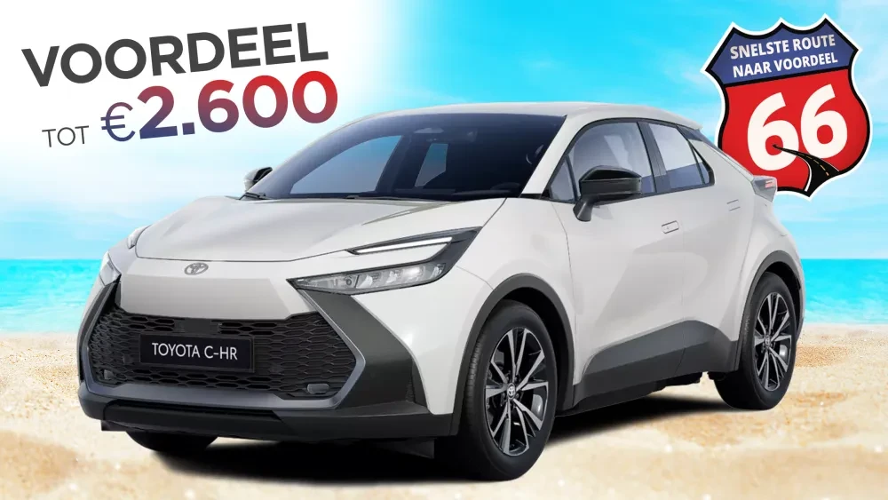 Kooijman Autogroep Route 66 Actie Toyota C-HR