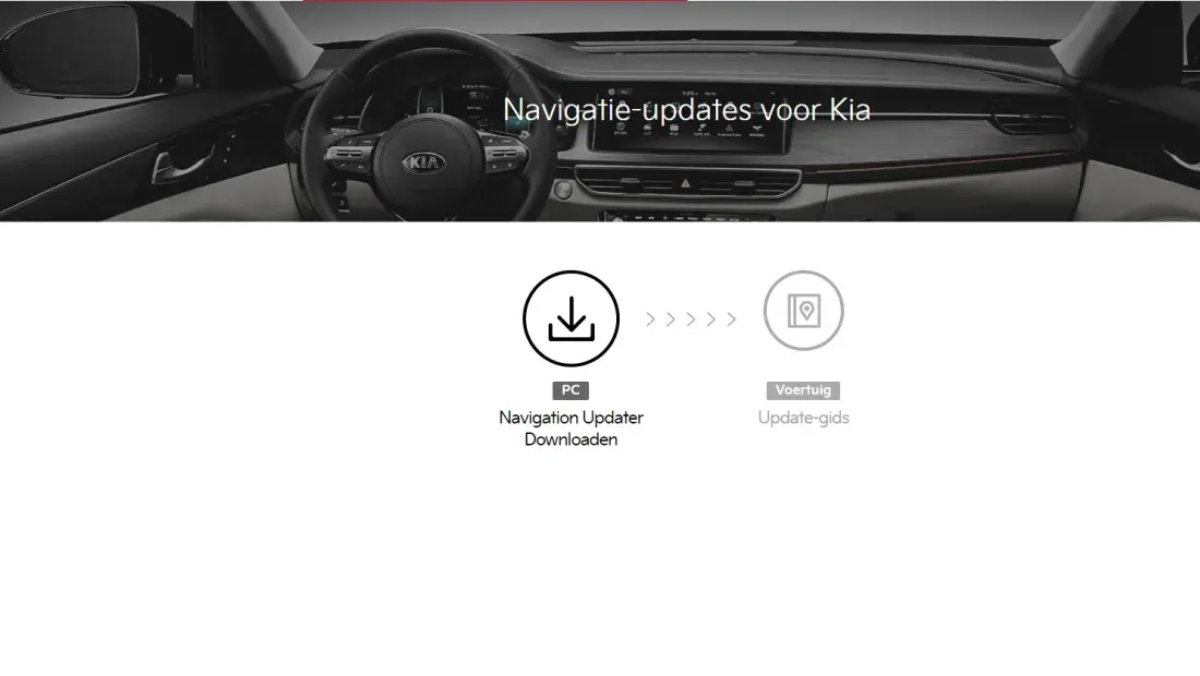 kia online navigatieupdate module 