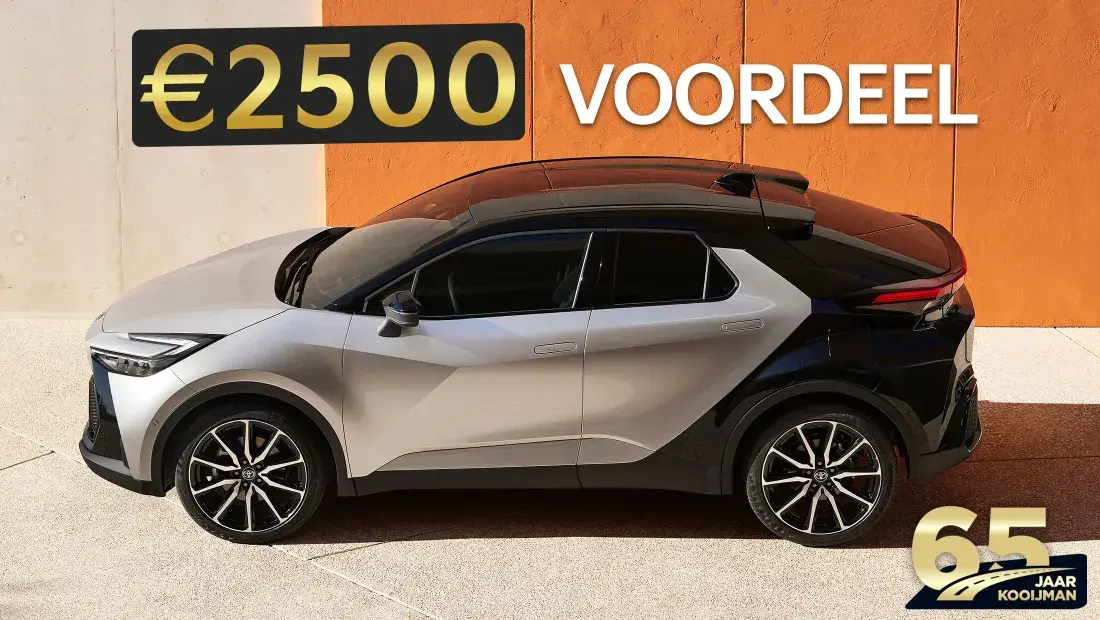 c-hr 2024 actie kooijman autogroep