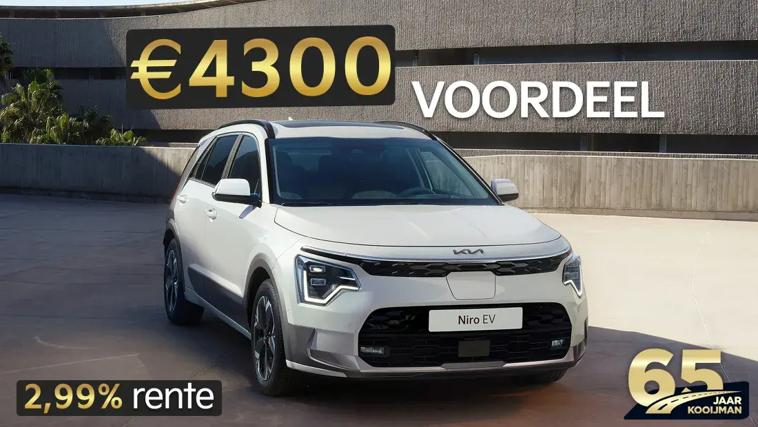 niro ev actie kooijman autogroep