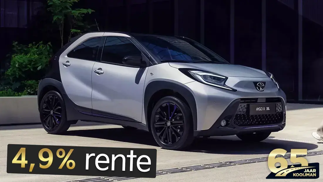 toyota 4,9% rente kooijman autogroep