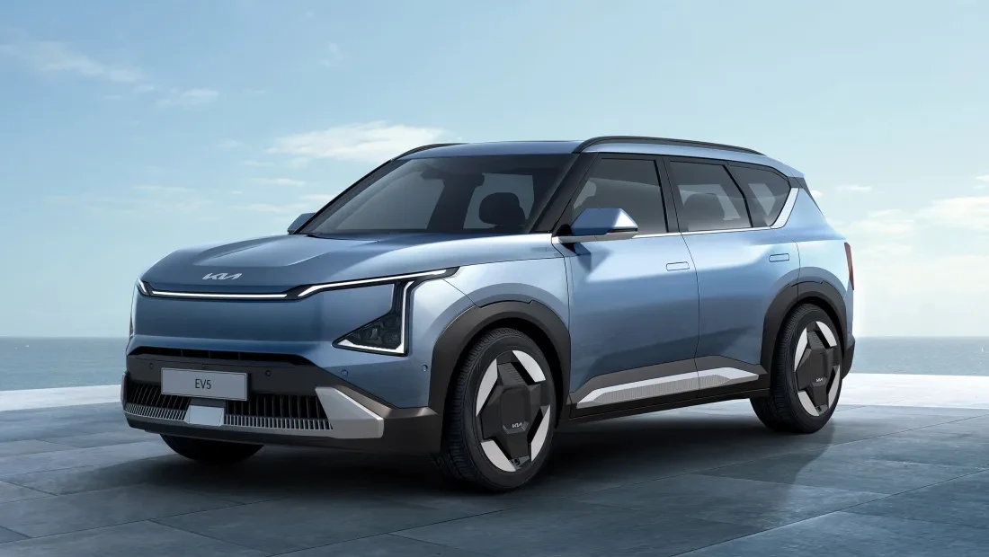 Kia EV5 voorkant kooijman autogroep