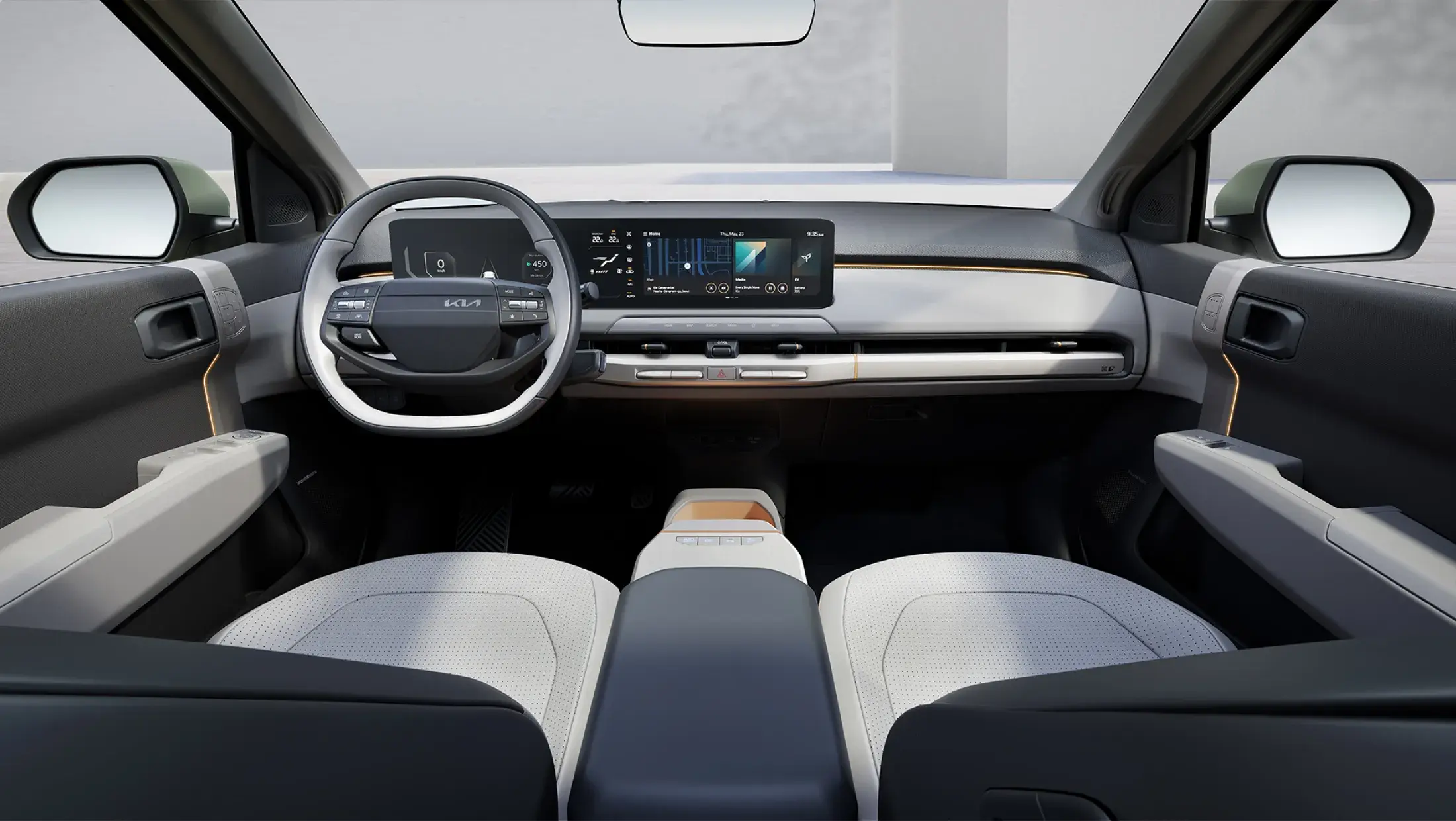 kia ev3 interieur kooijman autogroep