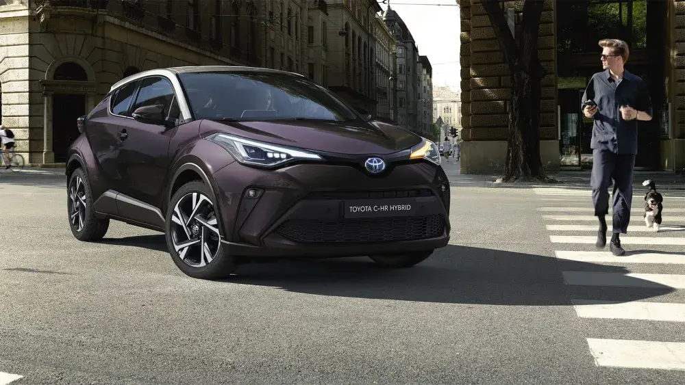 Toyota C-HR paars